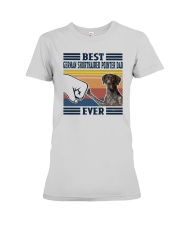 Vintage Best German Shorthaired Pointer Dad Shirt Premium Fit Ladies Tee thumbnail