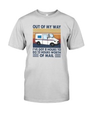 Vintage Out Of My Way Ive Got 8 Hours To Do Shirt Premium Fit Mens Tee thumbnail