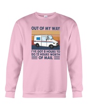 Vintage Out Of My Way Ive Got 8 Hours To Do Shirt Crewneck Sweatshirt thumbnail
