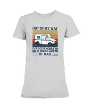 Vintage Out Of My Way Ive Got 8 Hours To Do Shirt Premium Fit Ladies Tee thumbnail