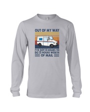 Vintage Out Of My Way Ive Got 8 Hours To Do Shirt Long Sleeve Tee thumbnail