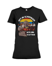 Vintage Get In Scavenger We're Going To Eat Shirt Premium Fit Ladies Tee thumbnail