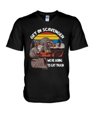 Vintage Get In Scavenger We're Going To Eat Shirt V-Neck T-Shirt thumbnail