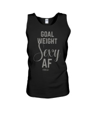 Goal Weight Sexy Af Shirt Unisex Tank thumbnail