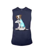 Jack Russell I Love Mom Tattoo Shirt Sleeveless Tee thumbnail