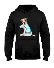 Jack Russell I Love Mom Tattoo Shirt Hooded Sweatshirt thumbnail