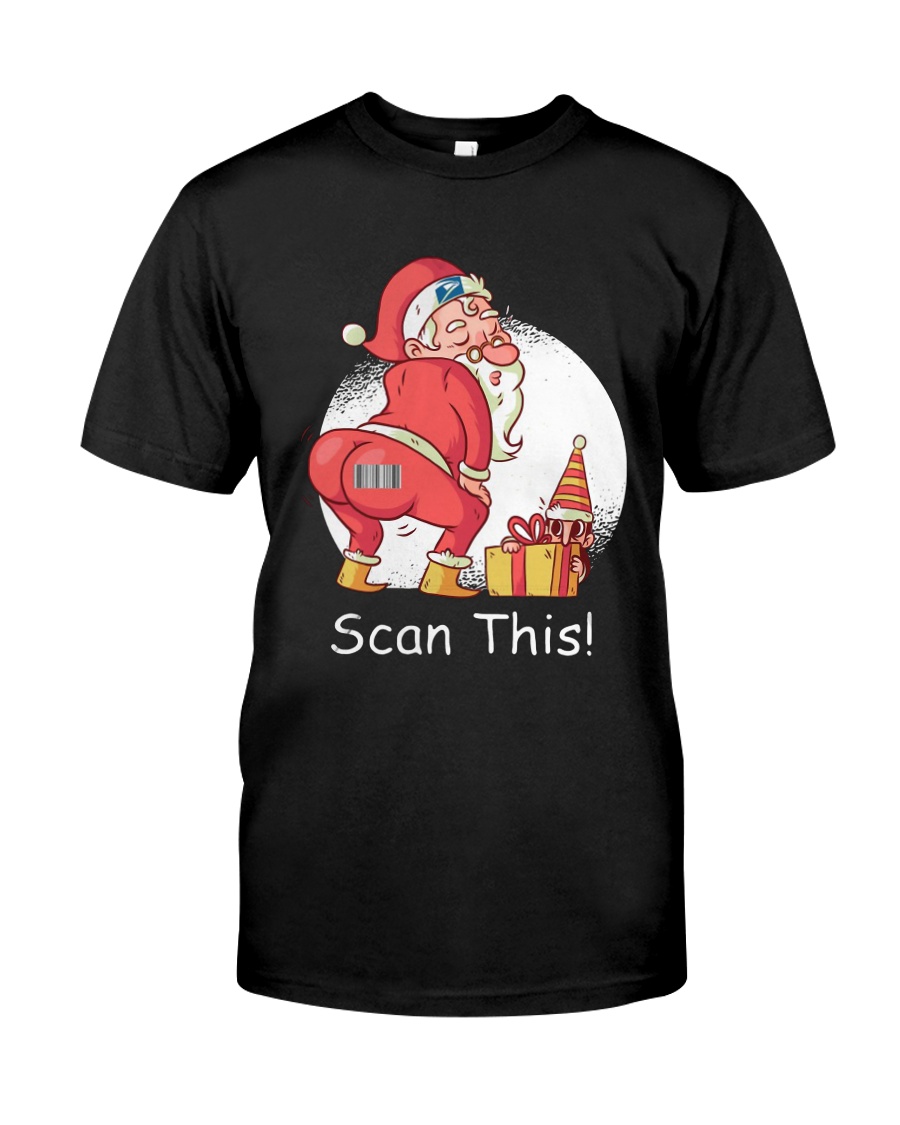 Santa Butt Scan This Shirt Classic T-Shirt