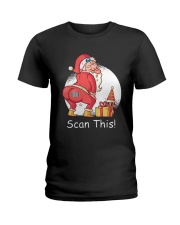 Santa Butt Scan This Shirt Ladies T-Shirt thumbnail