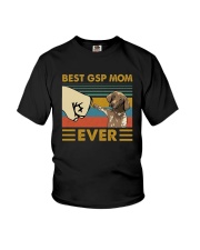 Vintage Best Gsp Mom Ever Shirt Youth T-Shirt thumbnail