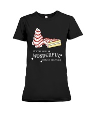 Christmas It's The Most Wonderful Time Shirt Premium Fit Ladies Tee thumbnail