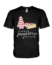 Christmas It's The Most Wonderful Time Shirt V-Neck T-Shirt thumbnail