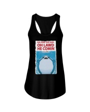 Dun Dunn Dun Dunn Oh Lawd He Comin Shirt Ladies Flowy Tank thumbnail