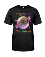 Leopard Sunflower Stay Out Of My Bubble Shirt Premium Fit Mens Tee thumbnail