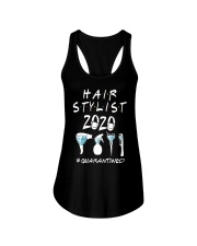 Hair Stylist 2020 Quarantined Shirt Ladies Flowy Tank thumbnail