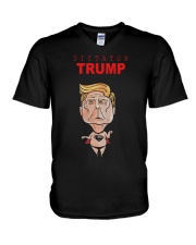 Superman Dictator Trump Shirt V-Neck T-Shirt thumbnail