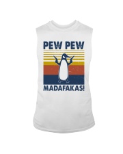 Vintage Penguin Pew Pew Madafakas Shirt Sleeveless Tee thumbnail