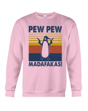 Vintage Penguin Pew Pew Madafakas Shirt Crewneck Sweatshirt thumbnail