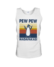 Vintage Penguin Pew Pew Madafakas Shirt Unisex Tank thumbnail