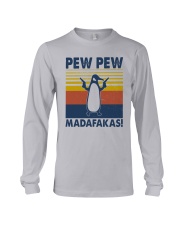 Vintage Penguin Pew Pew Madafakas Shirt Long Sleeve Tee thumbnail