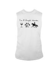 I'm A Simple Woman Like Wine Dog Horse Shirt Sleeveless Tee thumbnail