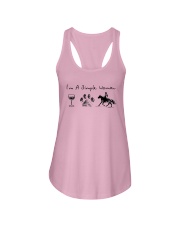 I'm A Simple Woman Like Wine Dog Horse Shirt Ladies Flowy Tank thumbnail
