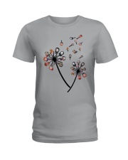 Dandelion Flower Horror Characters Shirt Ladies T-Shirt thumbnail
