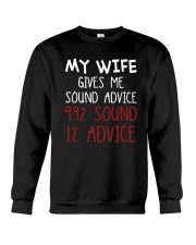 My Wife Gives Me Sound Advice 99 Sound Shirt Crewneck Sweatshirt thumbnail