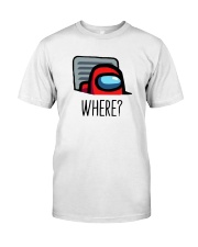 Among Us Where Shirt Premium Fit Mens Tee thumbnail