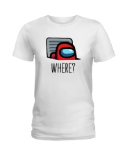 Among Us Where Shirt Ladies T-Shirt thumbnail