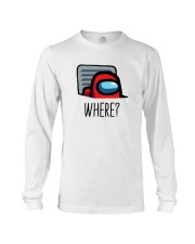 Among Us Where Shirt Long Sleeve Tee thumbnail