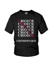T Shirt Choice Crossword Youth T-Shirt thumbnail