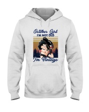 Vintage October Girl Im Not Old Im Vintage Shirt Hooded Sweatshirt thumbnail