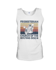 Vintage Frisbeeterian Church Of The Flying Shirt Unisex Tank thumbnail
