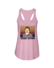 Vintage Ron Swanson I Regret Nothing Shirt Ladies Flowy Tank thumbnail