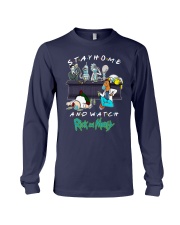 Stay Home And Watch Rick And Morty Shirt Long Sleeve Tee thumbnail