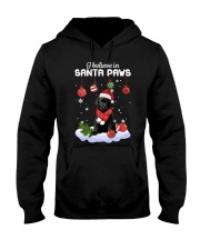 Christmas Labrador I Believe In Santa Paws Shirt Hooded Sweatshirt thumbnail