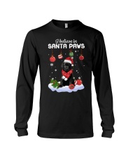 Christmas Labrador I Believe In Santa Paws Shirt Long Sleeve Tee thumbnail