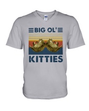 Vintage Big Ol Kitties Shirt V-Neck T-Shirt thumbnail