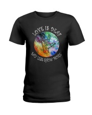 Love Is Deaf Say Less Show More Shirt Ladies T-Shirt thumbnail