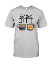 Central Perk Luke's But First Coffee Shirt Classic T-Shirt tile