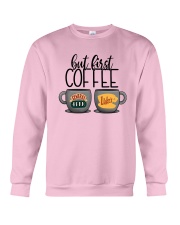 Central Perk Luke's But First Coffee Shirt Crewneck Sweatshirt thumbnail