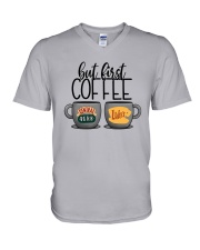 Central Perk Luke's But First Coffee Shirt V-Neck T-Shirt thumbnail