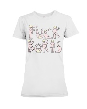 Slowthai Fuck Boris T Shirt Premium Fit Ladies Tee thumbnail