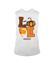 Halloween Pumpkin Love Nurselife Shirt Sleeveless Tee thumbnail