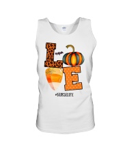 Halloween Pumpkin Love Nurselife Shirt Unisex Tank thumbnail