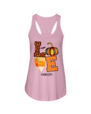 Halloween Pumpkin Love Nurselife Shirt Ladies Flowy Tank thumbnail