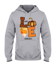 Halloween Pumpkin Love Nurselife Shirt Hooded Sweatshirt thumbnail