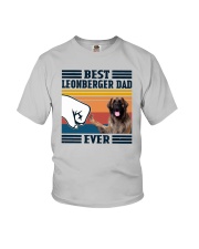 Vintage Best Leonberger Dad Ever Shirt Youth T-Shirt thumbnail