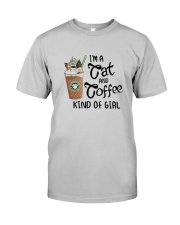 Im A Cat And Coffee Kind Of Girl Shirt Classic T-Shirt tile