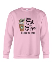 Im A Cat And Coffee Kind Of Girl Shirt Crewneck Sweatshirt thumbnail